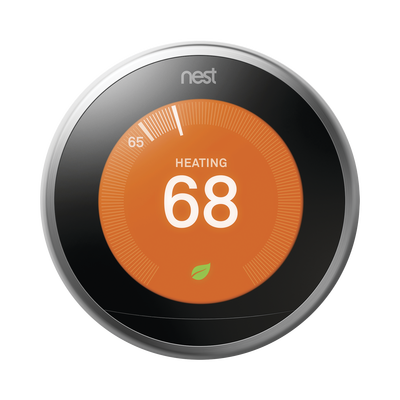 Nest - Termostato inteligente - Plateado integrable a sistemas LUTRON Caseta Wireless RA2 Select RadioRa2