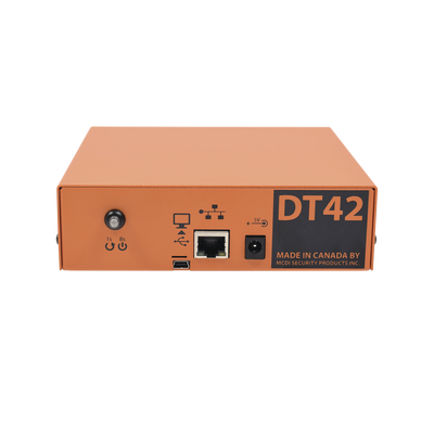 DT42 Receptora de alarmas IP Universal  para su central de monitoreo  recepción  TCP/IP o  GPRS  serie M2M  paneles de alarma Hikvision  entre otros.