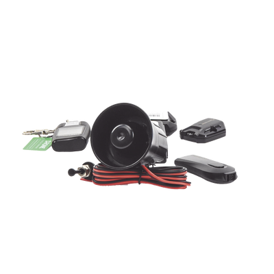 (MONITOREO en APP) Kit de Alarma Vehicular Profesional de 2 vías y control LCD con modulo CM2500 Incluye GPS X1-MAX LTE