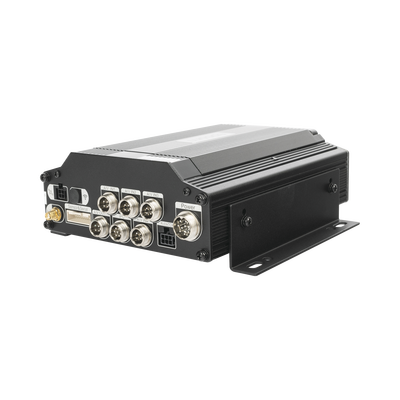 DVR Móvil / Multiplataforma / 4 Canales AHD 2 Megapixel / Almacenamiento en HDD / H.265 / Chip IA Embebido / Soporta 4G / WiFi / GPS