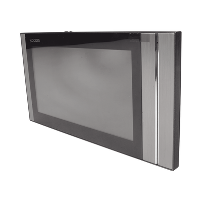 Monitor Analógico LCD de 7" 1080p (Full HD) a Color / Touch Screen / Soporta 2 Frentes de Calle y hasta 4 Monitores / Soporta Cámaras Analogicas (TURBOHD) para Tener Visión Adicional / Color Negro