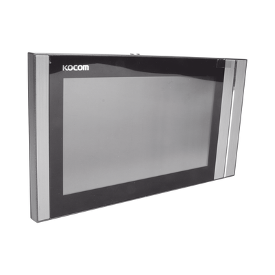 Monitor Analógico LCD de 7" 1080p (Full HD) a Color / Touch Screen / Soporta 2 Frentes de Calle y hasta 4 Monitores / Soporta Cámaras Analogicas (TURBOHD) para Tener Visión Adicional / Color Negro