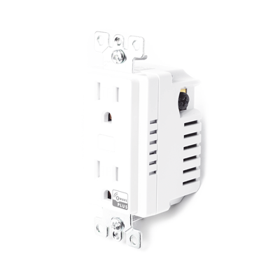 (ZWAVE) Tomacorriente con señal inalambrica Z-WAVE compatible con HUB HC7 C8 puede ser un panel de alarma L5210 L7000 con Total Connect y Alarm.Com