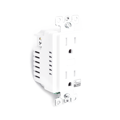 (ZWAVE) Tomacorriente con señal inalambrica Z-WAVE compatible con HUB HC7 C8 puede ser un panel de alarma L5210 L7000 con Total Connect y Alarm.Com