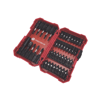 Juego de 42 Puntas para Taladro + Estuche (Entrada Hex. 1/4")