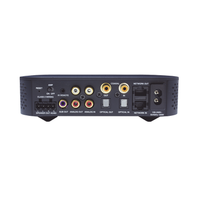 Amplificador una Zona 2 Canales 50 W por Canal con Chromecast Alexa Cast Airplay Spotify Connect: funciona con Google Assist
