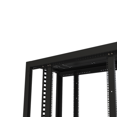 Gabinete Profesional para Telecomunicaciones de 24UR 600 mm de Ancho x 1200 mm de Profundidad.