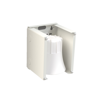 Gabinete diseñado para el Resguardo de Sirena de 15 Watt.