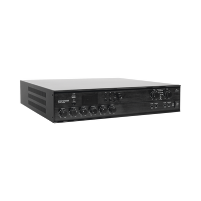 Amplificador Mezclador Matricial | 2 zonas | 240w por canal | 6 entradas | Receptor de medios