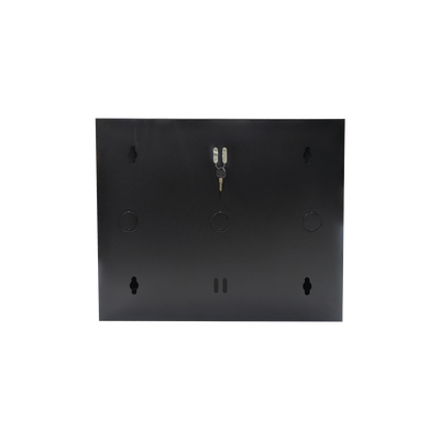 Gabinete de Montaje en Pared Con Puerta de Cristal de 19in 6UR Color Negro
