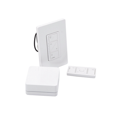 (Caseta Wireless) Kit Hub controlador atenuador (dimmer) control y tapa.