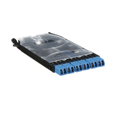 Cassette HD Flex™ Con 6 Puertos LC Duplex (12 Fibras) Para Fibra Monomodo OS2 Color Azul