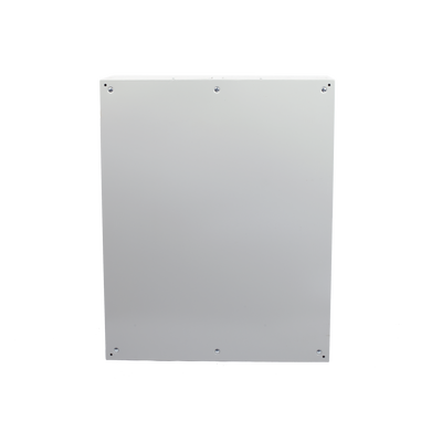 Gabinete de Acero IP66 Uso en Intemperie (800 x 1000 x 300 mm) con Placa Trasera Interior Metálica y Compuerta Inferior Atornillable (Incluye Chapas y Llaves T).