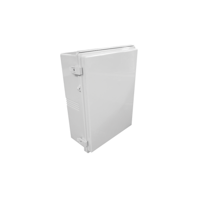 Gabinete Plástico para Exterior (IP65) de 350 x 460 x 165 mm Cierre por Broche.