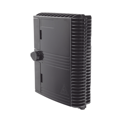 Cierre de Empalme para 24 fusiones de fibra óptica  Interior/Exterior  con 8 acopladores SC/APC y splitter 1x8 SC/APC Incluido  IP65