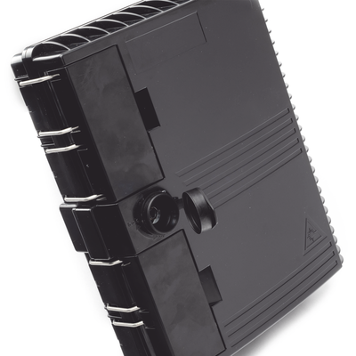 Cierre de Empalme para 24 fusiones de fibra óptica  Interior/Exterior  con 8 acopladores SC/APC y splitter 1x8 SC/APC Incluido  IP65