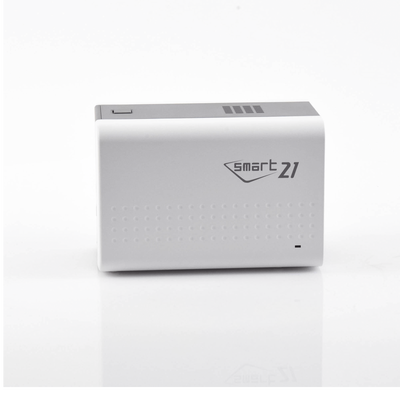 Impresora de Tarjetas Semi- automática SMART21 / Ingreso de Tarjetas Manual/Incluye Ribbon Software y 100 Tarjetas PVC