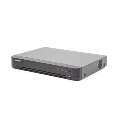 DVR 8 Canales TurboHD + 4 Canales IP / 5 Megapixel - 3K Lite / Acusense (Evita Falsas Alarmas) / Audio por Coaxitron / 1 Bahía de Disco Duro / H.265+ / Salida de Video en Full HD