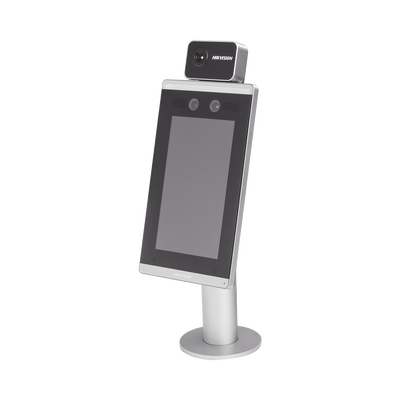 Biométrico para Acceso con Reconocimiento Facial ULTRA RÁPIDO / Cámara Dual 2mp / Incluye montaje para Torniquete / Termografia Industrial