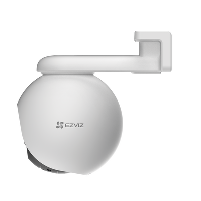 PT WiFi / (3K) 5MP / Visión 360° / Detección humana / Detección de Vehiculo / Sirena / Luz Parpadeante / Colores en Oscuridad / Micro SD / Presets / Autoseguimiento / Exterior