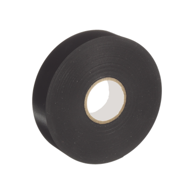 Cinta Eléctrica STRONGHOLD para Aislar  de PVC  Uso Profesional en Construcción Eléctrica  Grosor 0.18mm (7 mil)  Ancho 19mm  y 20m Largo  Color Negro.