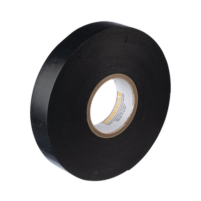 Cinta Eléctrica STRONGHOLD para Aislar de Caucho EPR  Autoadhesiva  Uso Industrial en Uniones de Alto Voltaje y Temperatura   Grosor de 0.76mm (30 mil)  Ancho de 19mm  y 9.1m de Largo  Color Negro