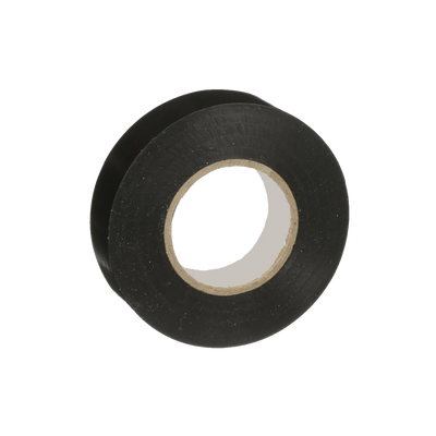 Cinta Eléctrica STRONGHOLD para Aislar  de PVC  Uso General Reparación y Mantenimiento  Grosor de 0.18mm (7 mil)  Ancho de 19mm  y 18m de Largo  Color Negro