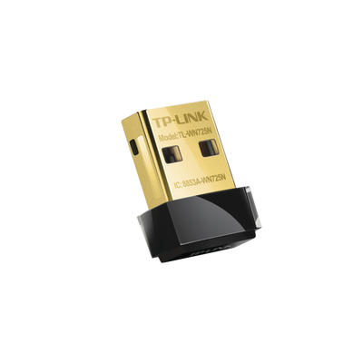 Adaptador USB Nano inalámbrico N 150 Mbps 2.4 GHz con 1 antena interna