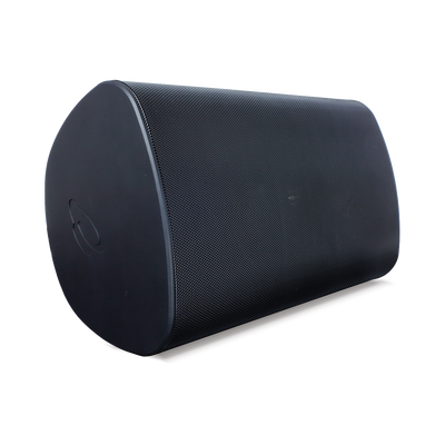 Altavoz Exterior | 2 Vías | Controlador de 6 5" | Tweeter de 1" | Radiador que Mejora los Graves | Tecnología de Montaje de Bloqueo Rápido | 120 W | 8O | Negro