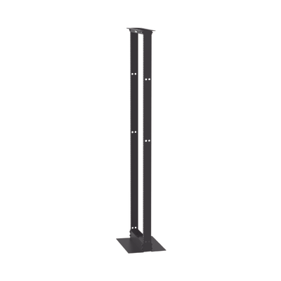 Rack de Dos Postes Estándar de 19 in Rieles Numerados y Roscados #12-24 Fabricado en Aluminio 45 Unidades de Rack Color Negro