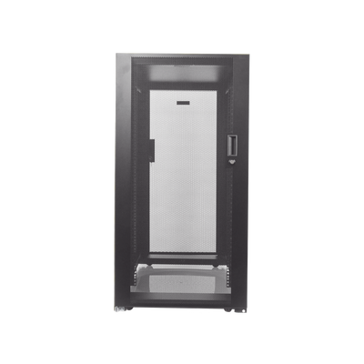 Gabinete Profesional de Telecomunicaciones de Piso 24 UR 600 mm de Ancho y 1070 mm de Profundidad Color Negro