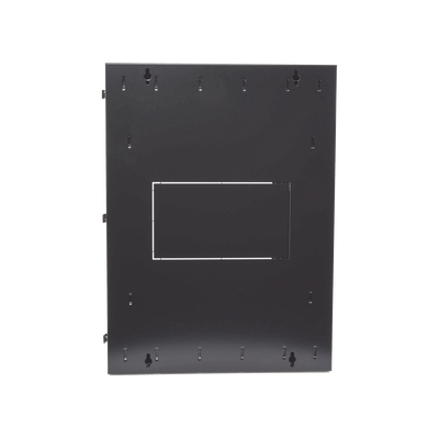 Gabinete PanZone de Montaje en Pared de 19in Puerta con Ventana de Seguridad 18 UR 635mm de Profundidad Color Negro