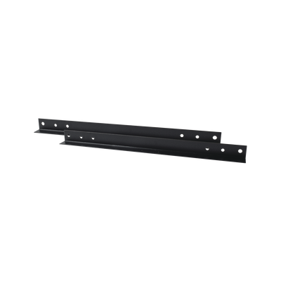Rack de 2 Postes Estándar 19" 42 Unidades Fabricado en Acero Base "L" para Anclar a Piso.