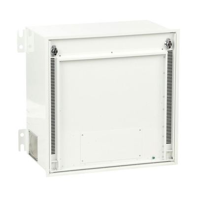 Gabinete PanZone Premium de Montaje en Techo Con 8 UR Para Equipo Pasivo Fabricado en Acero Color Blanco