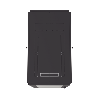 Gabinete Profesional para Telecomunicaciones de 24UR 600 mm de Ancho x 1000 mm de Profundidad Se envía el Gabinete Armado.