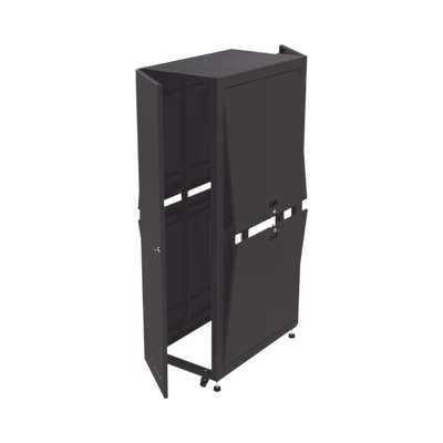 Gabinete para Telecomunicaciones Rack Estándar de 19" 42UR 600 mm Ancho x 1000 mm Profundidad. Fabricado en Acero Se envía el Gabinete Armado.