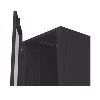 Gabinete para Telecomunicaciones Rack Estándar de 19" 42UR 600 mm Ancho x 1000 mm Profundidad. Fabricado en Acero Se envía el Gabinete Armado.