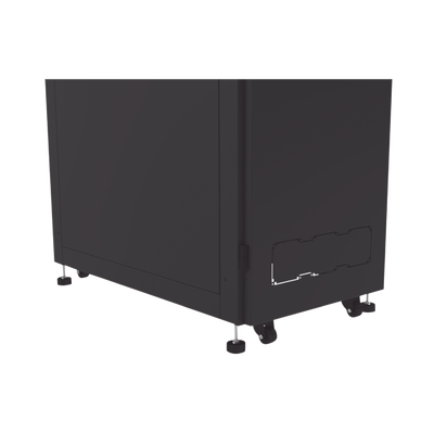 Gabinete para Telecomunicaciones Rack Estándar de 19" 42UR 600 mm Ancho x 1000 mm Profundidad. Fabricado en Acero Se envía el Gabinete Armado.