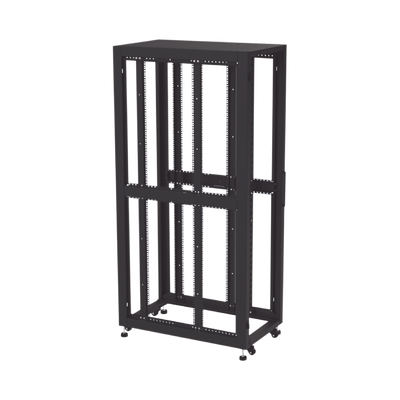 Gabinete para Telecomunicaciones Rack Estándar de 19" 42UR 600 mm Ancho x 1000 mm Profundidad. Fabricado en Acero Se envía el Gabinete Armado.