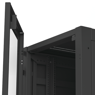 Gabinete Profesional para Telecomunicaciones de 45UR 600 mm de Ancho x 1000 mm de Profundidad.