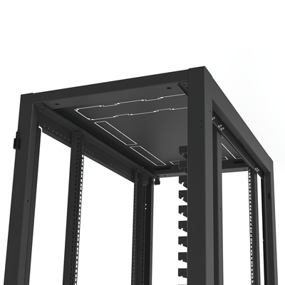 Gabinete Profesional para Telecomunicaciones de 45UR 600 mm de Ancho x 1000 mm de Profundidad.