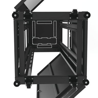 Gabinete Profesional para Telecomunicaciones de 45UR 600 mm Ancho x 600 mm Profundidad.