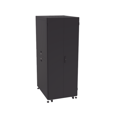 Gabinete para Telecomunicaciones Rack Estándar de 19" 42UR 800 mm Ancho x 1000 mm Profundidad. Fabricado en Acero Se envía el Gabinete Armado.