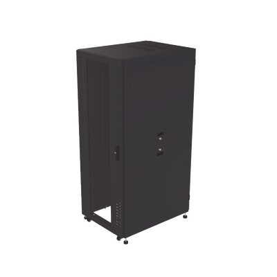 Gabinete para Telecomunicaciones Rack Estándar de 19" 42UR 800 mm Ancho x 1000 mm Profundidad. Fabricado en Acero Se envía el Gabinete Armado.