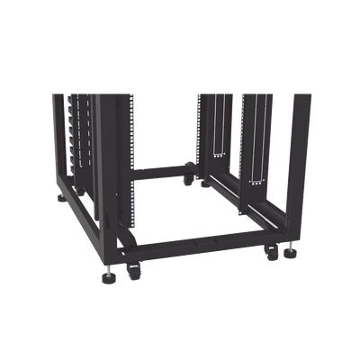 Gabinete para Telecomunicaciones Rack Estándar de 19" 42UR 800 mm Ancho x 1000 mm Profundidad. Fabricado en Acero Se envía el Gabinete Armado.