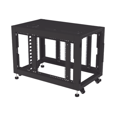 Gabinete Profesional de Piso para Telecomunicaciones de 12UR 1000 mm Profundidad Se envía el Gabinete armado.