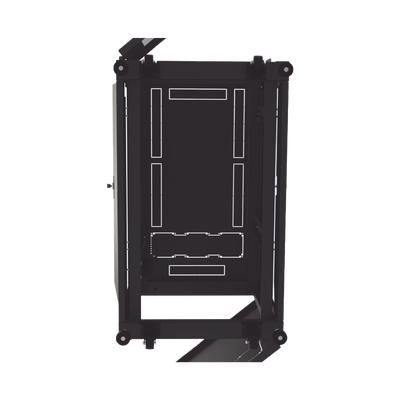 Gabinete Profesional de Piso para Telecomunicaciones de 12UR 1000 mm Profundidad Se envía el Gabinete armado.