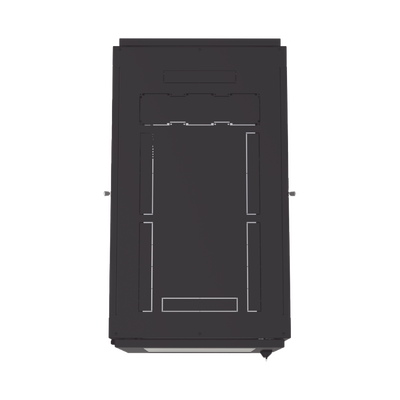 Gabinete Profesional de Piso para Telecomunicaciones de 12UR 1000 mm Profundidad Se envía el Gabinete armado.