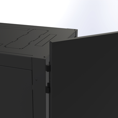 Gabinete Profesional para Telecomunicaciones de 37UR 600 mm de Ancho x 1200 mm de Profundidad.
