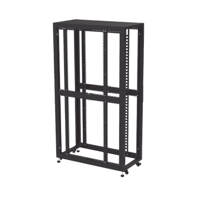 Gabinete Profesional para Telecomunicaciones de 45UR 1200 mm Profundidad Incluye 2 Organizadores Verticales de 45 Unidades de Rack Se envía el Gabinete Armado.